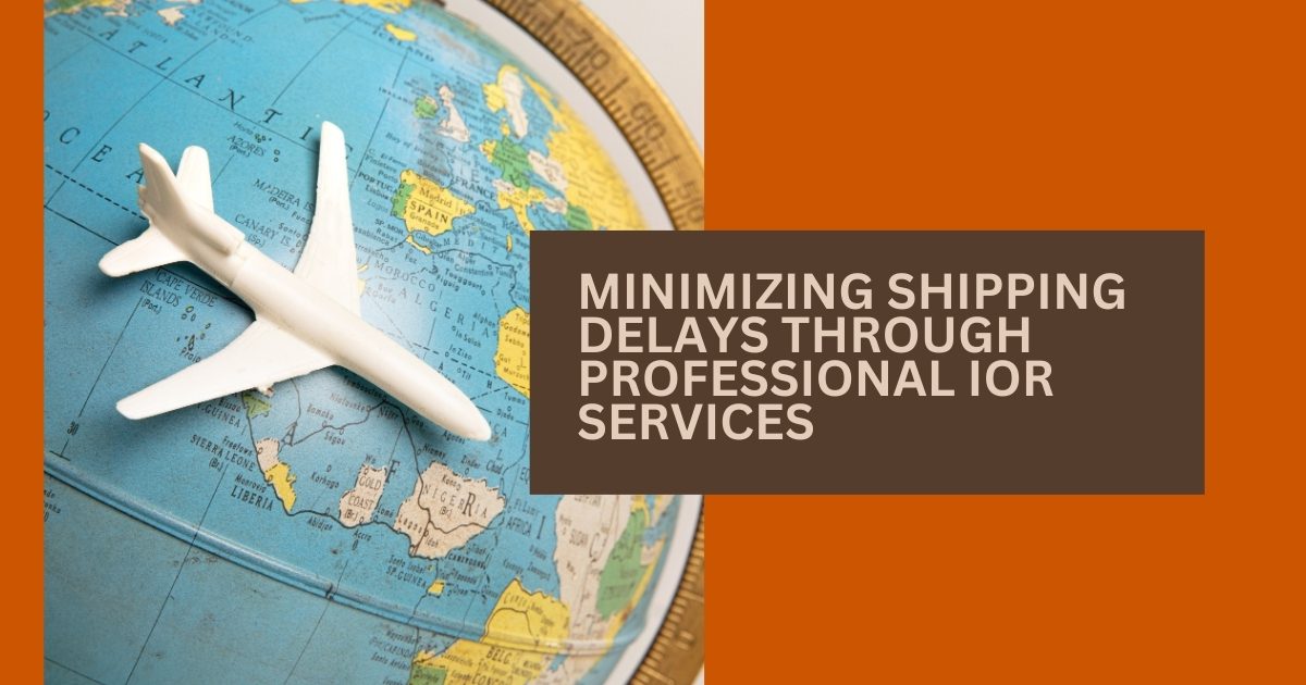 Professional Importer of Record (IOR) services reducing shipping delays and ensuring smooth international trade operations