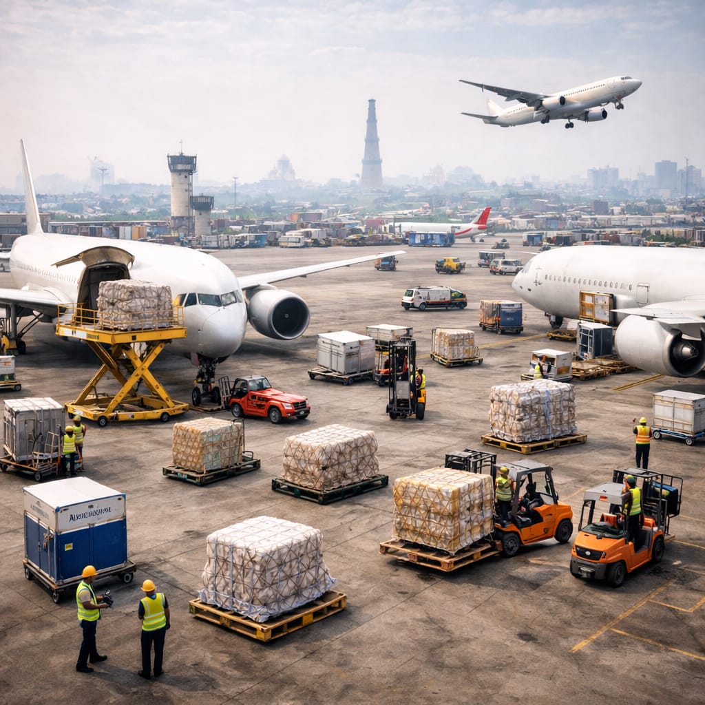 IOR Services at Delhi Air Cargo Complex